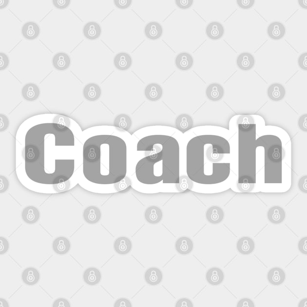 Coach Sticker by ARTEMIDA